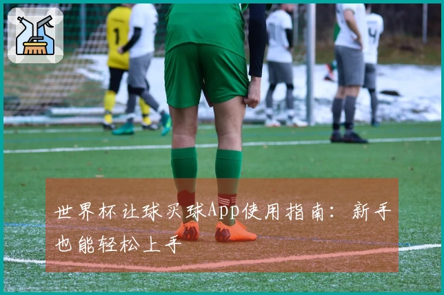 世界杯让球买球App使用指南：新手也能轻松上手